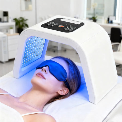 7 Colors PDT Photon Light Therapy LED Face Mask, 287 LEDs Skin Care Light Machine Facial Rejuvenation Salon Spa Beauty Equipment