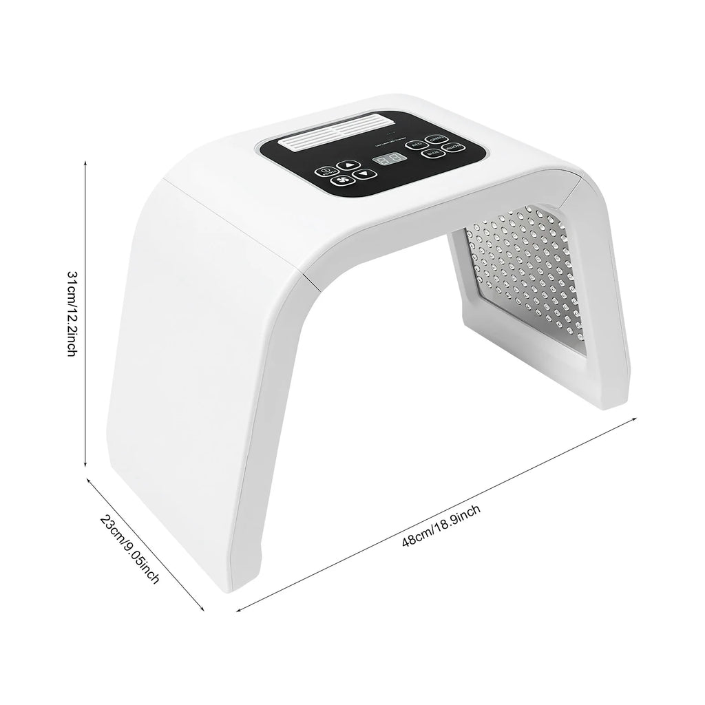 7 Colors PDT Photon Light Therapy LED Face Mask, 287 LEDs Skin Care Light Machine Facial Rejuvenation Salon Spa Beauty Equipment